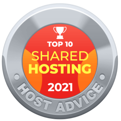 Top 10 Shared Hosting By HostAdvice